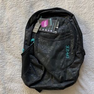 NWT Dakine black and blue Backpack